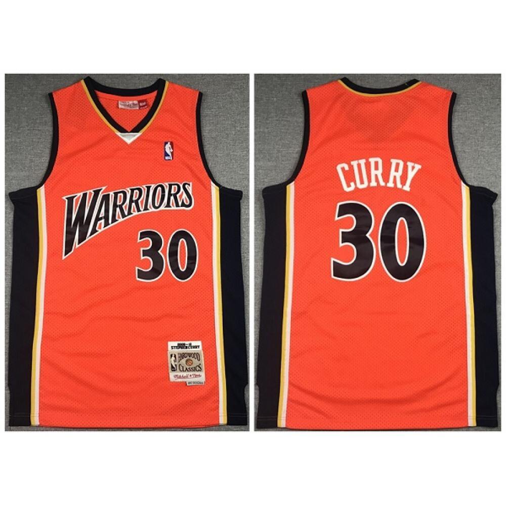 Golden State Warriors Stephen Curry30 Jersey - Orange - NBA Collection
