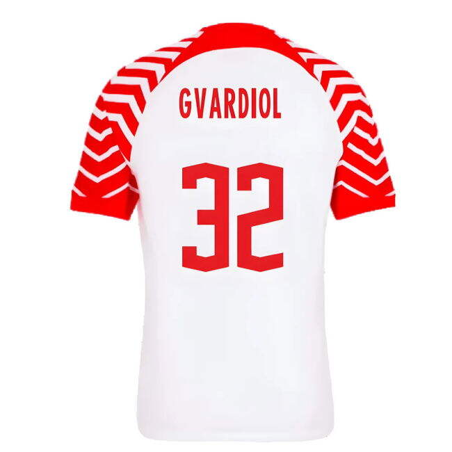 2023-2024 Red Bull Leipzig Home Shirt (Gvardiol 32)
