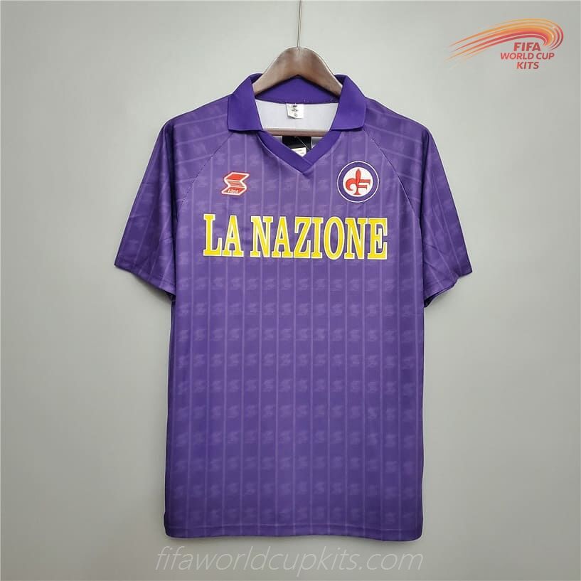 Fiorentina season 89-90 Traditional Soccer Kit