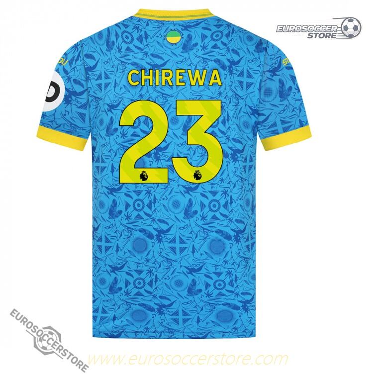 Wolverhampton Wanderers 25-26 Third CHIREWA 23 Football Jersey