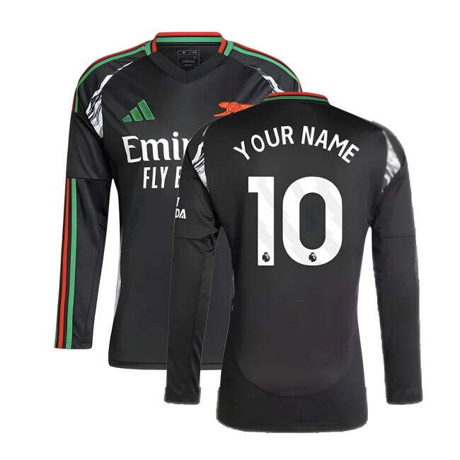 2024-2025 Away Shirt by Arsenal Long Sleeve (Unisex