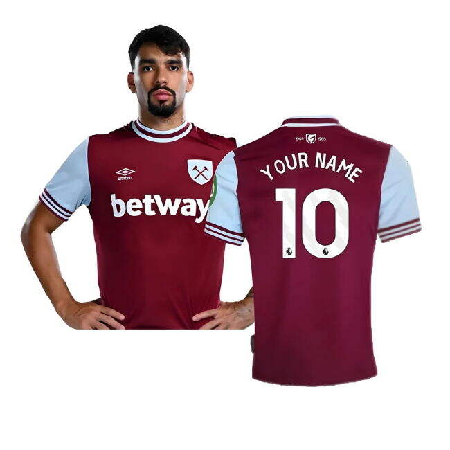 Home Shirt for West Ham 2024-2025 (Unisex