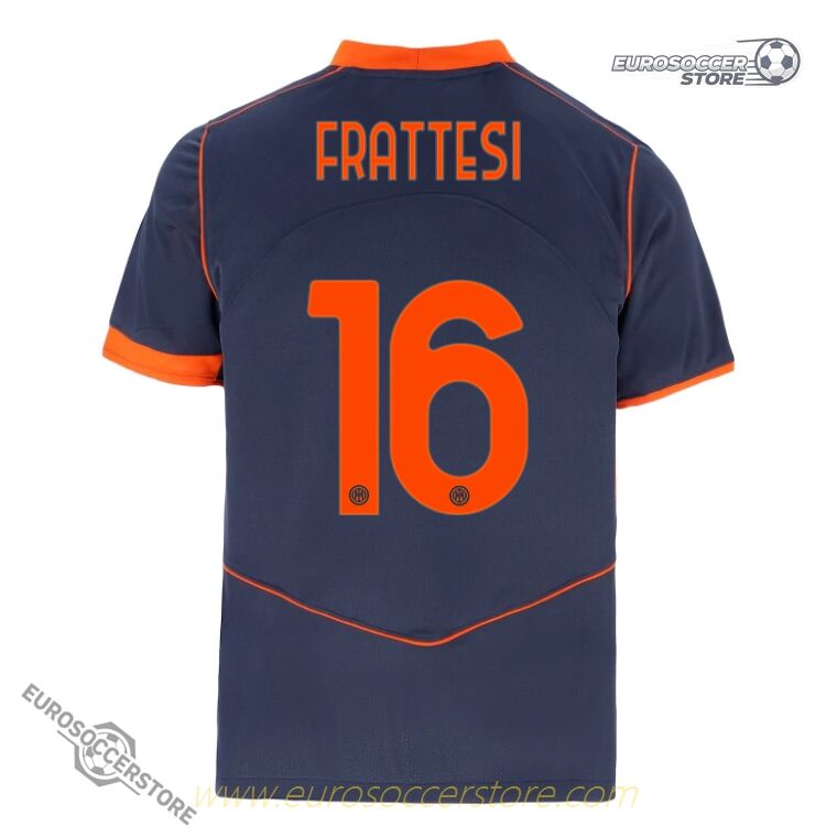 Inter Milan's 25-26 Third Jersey featuring FRATTESI 16