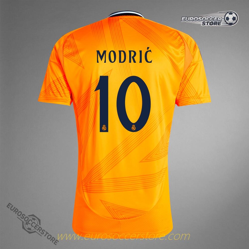 Real Madrid's 24-25 Away Jersey with MODRIĆ 10 Printing