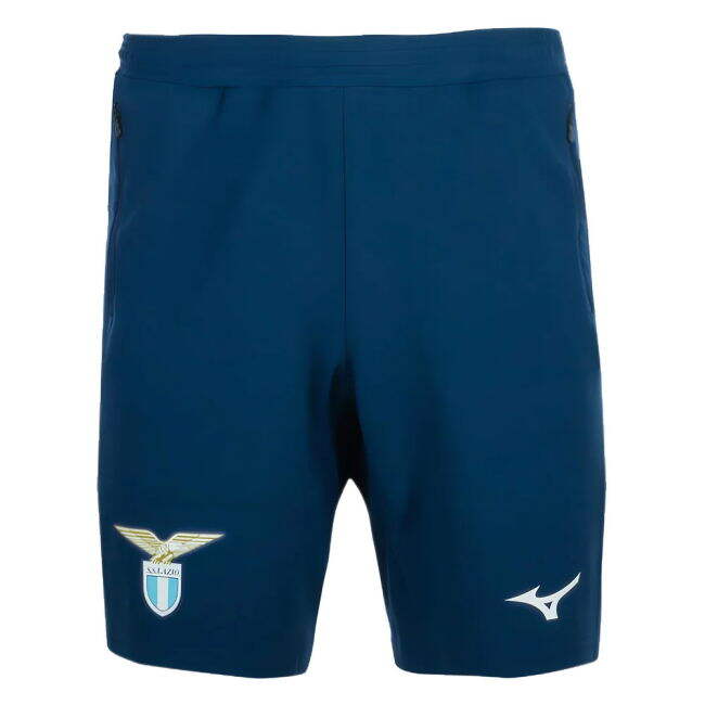 2023-2024 Lazio Training Shirt (Navy) Antibacterial Stretch Fabric
