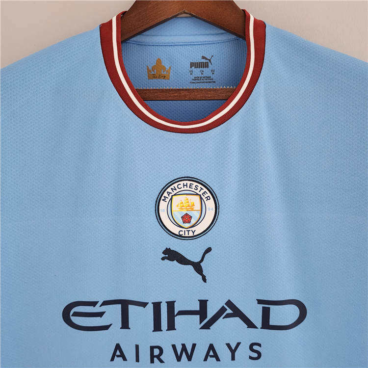 Manchester City 2223 Home Shirt - Official Replica 21849