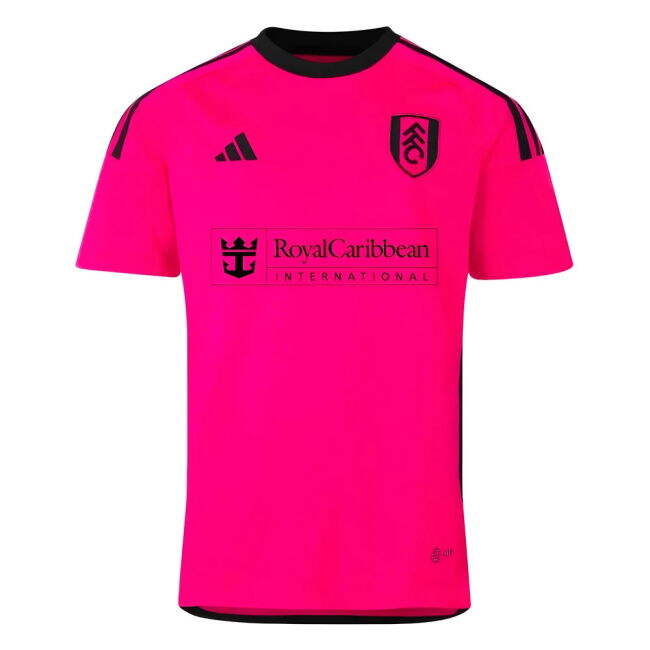 Fulham 2023-20 Away Football Shirt with Printing L M S Kids