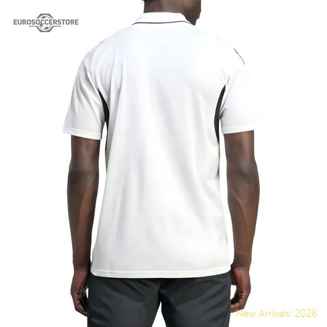 Official 2025-2026 Man Utd Polo Shirt (white) - Premium Quality