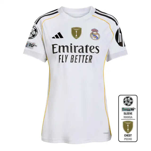 Women's Real Madrid Third Home Soccer Jersey 2025/26 Authentic Kit