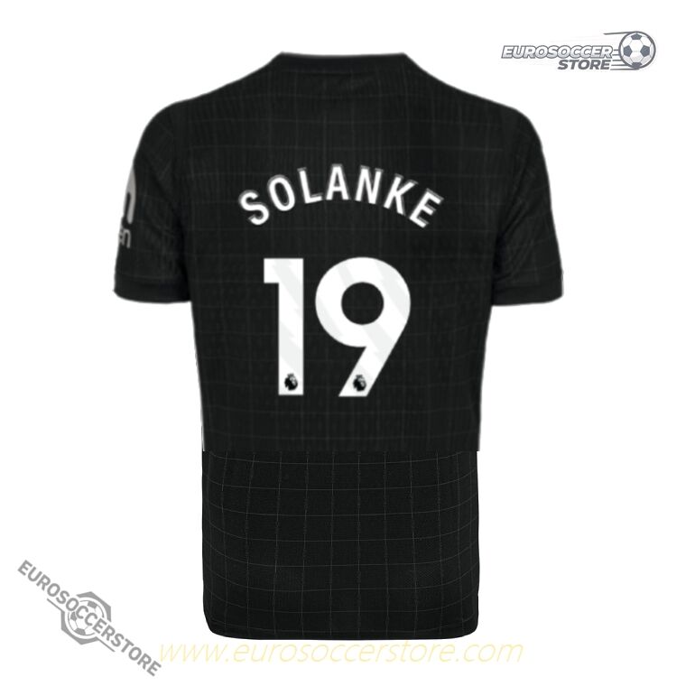 Away SOLANKE 19 Jersey of Tottenham Hotspur for the 25-26 season
