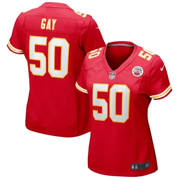 Performance Kansas City Chiefs Game Jersey - Premium Red NFL Fan Je...