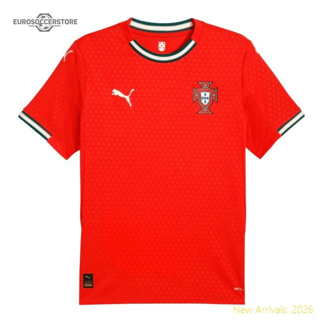 Official 2025-2026 Portugal Home Jersey (diogo J. 21