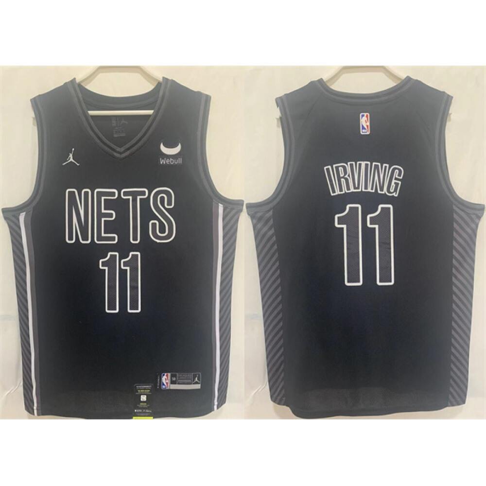 Authentic Brooklyn Nets 11 Jersey - Black - NBA Collection