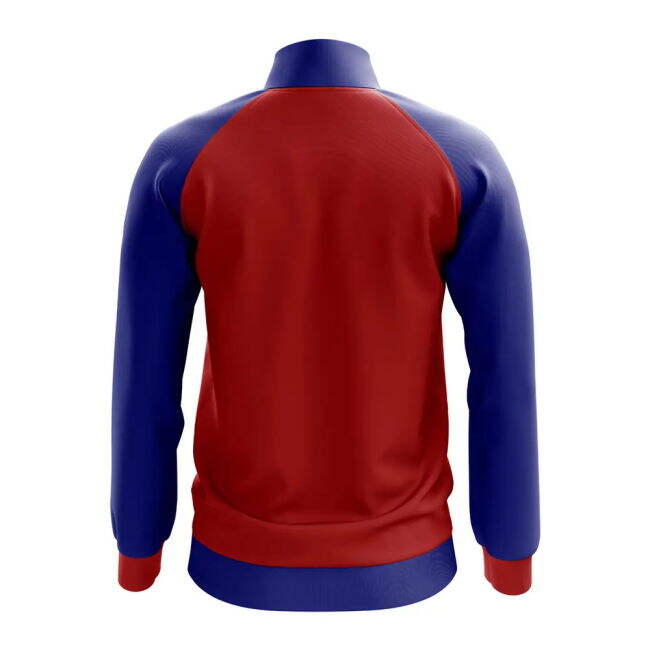 Fan-Favorite Myanmar Concept Football Track Jacket (Red)