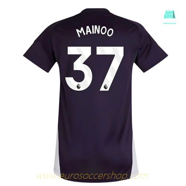 2025-2026 Man Utd Training Jersey (Aurora Plum) - Womens (Mainoo 37)