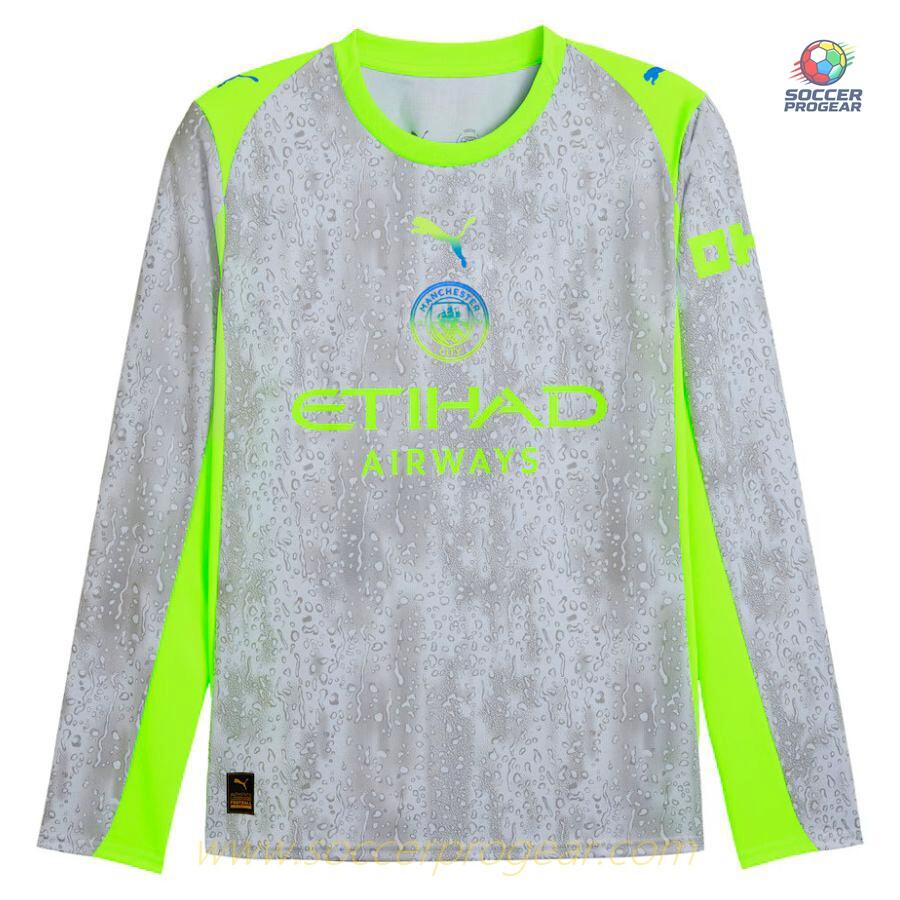 Manchester City Alternate Football Jersey 2025/26 Collection Long-Sleeves