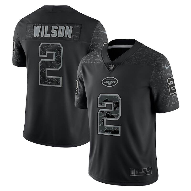 None Zach Wilson NY Jets Elite Replica Jersey Football Apparel