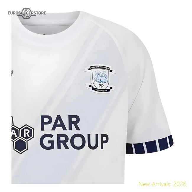 Official 2024-2025 Preston North End Home Shirt (kids) - Premium