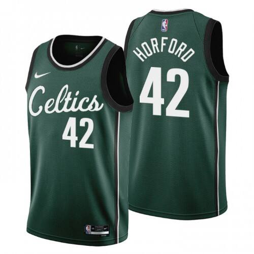 Premium CEL #42 A. Horford 2022 City NBA City Jersey Green -