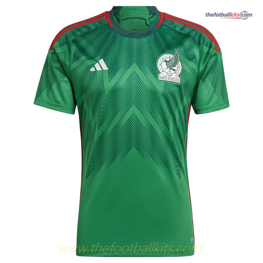 Mexico 2022 World Cup Tournament Home Soccer Shirt