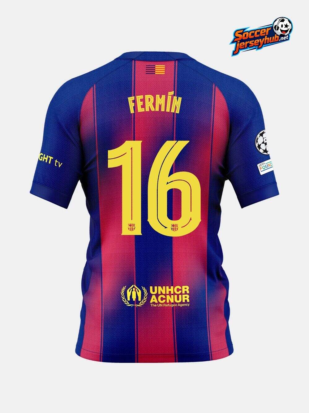 FERMíN 16 | UCL Men's home jersey 25/26 FC Barcelona