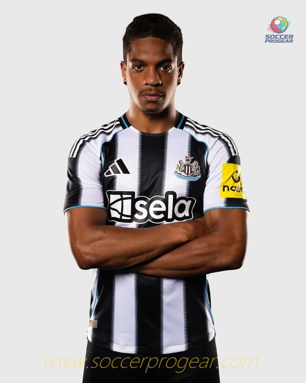 Newcastle Home Soccer Shirt 2025-26 Edition