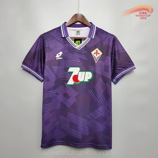 Fiorentina Traditional Soccer Uniform 92-93