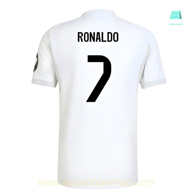 2025-2026 Real Madrid Authentic Home Shirt (Ronaldo 7)