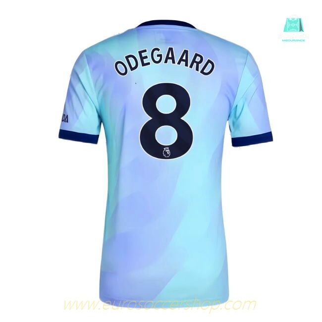 2024-2025 Arsenal Authentic Third Shirt (Odegaard 8)