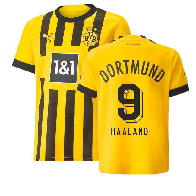 Borussia Dortmund 2022-2023 Home Shirt - (Kids