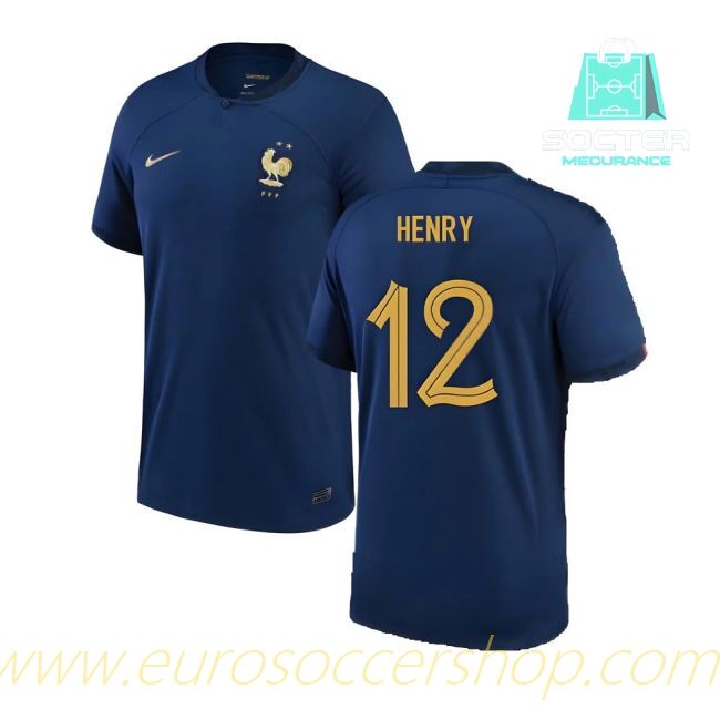 2022-2023 Genuine French National Team Home Shirt (HENRY 12)