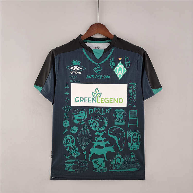 Werder Bremen 2223 Tattoo Version Soccer Jersey Football Shirt -