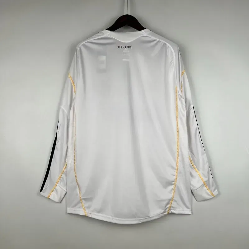 2009-2010 Long Sleeve Real Madrid Jersey retro kit