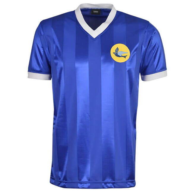 Classic Cardiff City 1983 Retro Football Shirt for Match Support