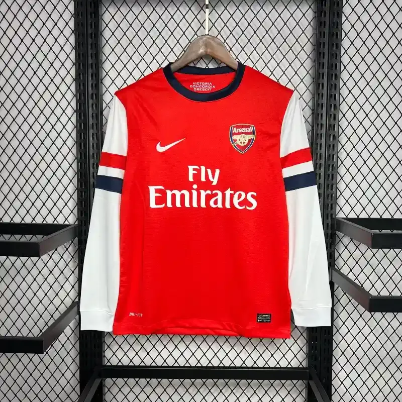 2012-2013 Long Sleeve Arsenal Jersey retro kit