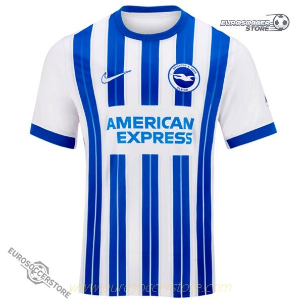 Brighton Hove Albion's 24-25 Season Home Football Jersey