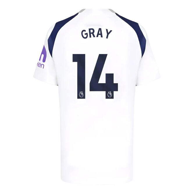 2025-2026 Tottenham Hotspur Home Shirt (Kids) (Gray 14) (Collector'...