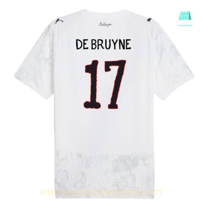 2025-2026 KIDSUPER x Manchester City CWC Shirt (White) (De Bruyne 17)