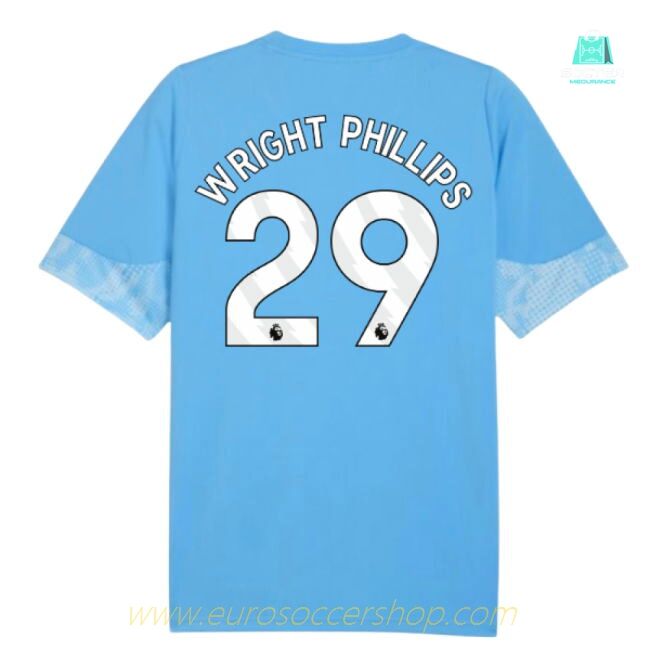 2025-2026 Man City Training Jersey (Light Blue) (Wright Phillips 29)