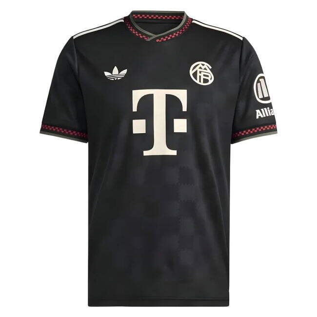 2025-2026 Bayern Third Shirt Moisture Wicking Quick Dry