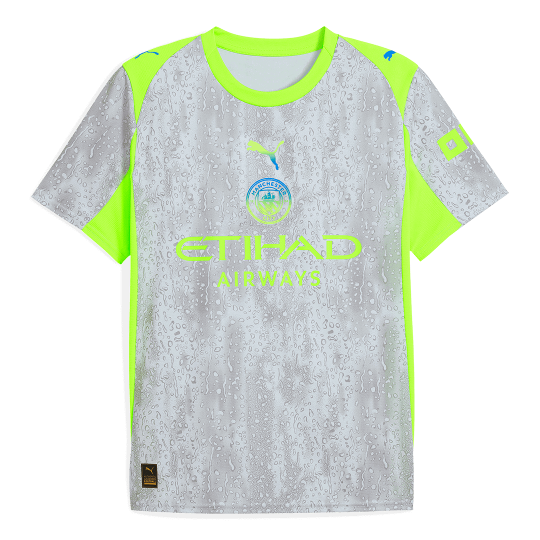 Manchester City Third Away Soccer Jersey 2025/26
