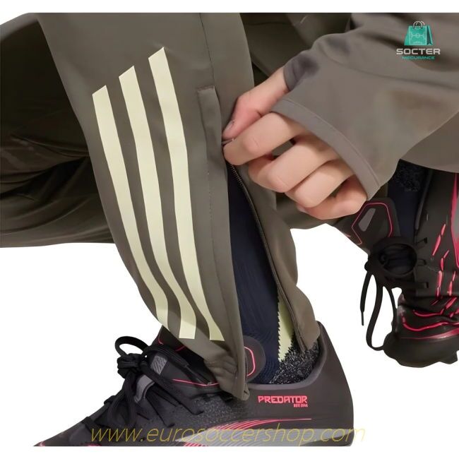 2025-2026 Real Madrid Training Track Pants (Utility Grey) - Kids