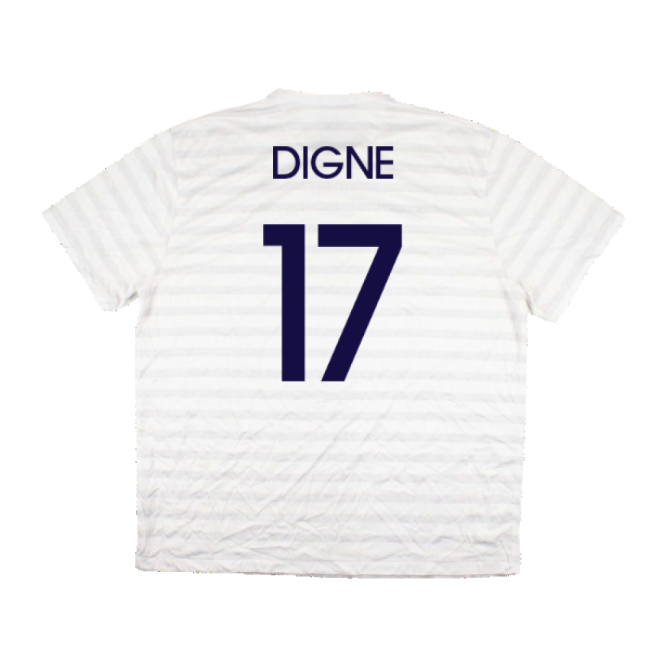Low Cost France 2014-15 Away Shirt ((Very Good) XXL) (Digne 17) Slim Fitting