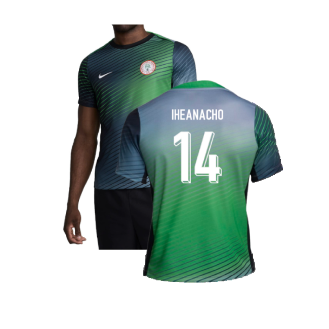 Authentic Nigeria Prematch 20242025 Training Jersey Modern