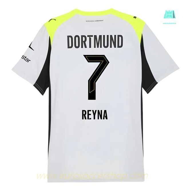 2025-2026 Borussia Dortmund Away Shirt (Reyna 7)