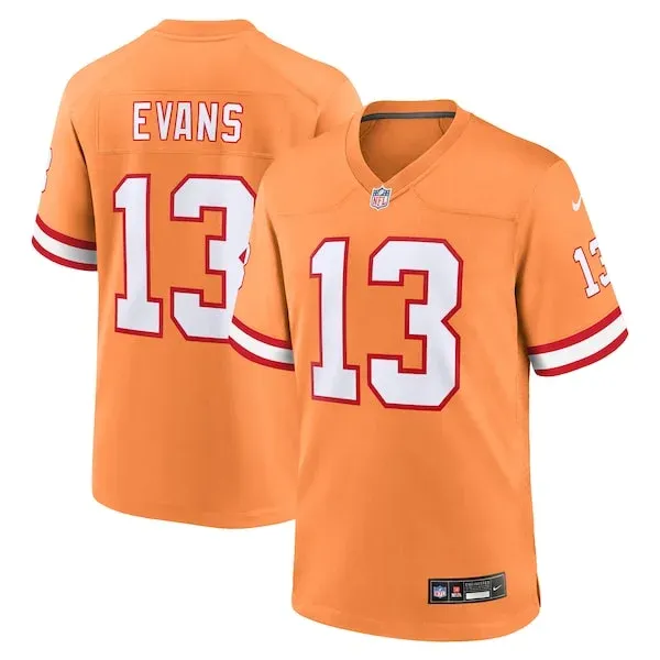 None Mike Evans Game Jersey - Orange | NFL Player Jersey | NFL Footbal