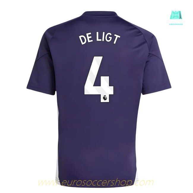 2025-2026 Man Utd Training Tee (Aurora Plum) (De Ligt 4)