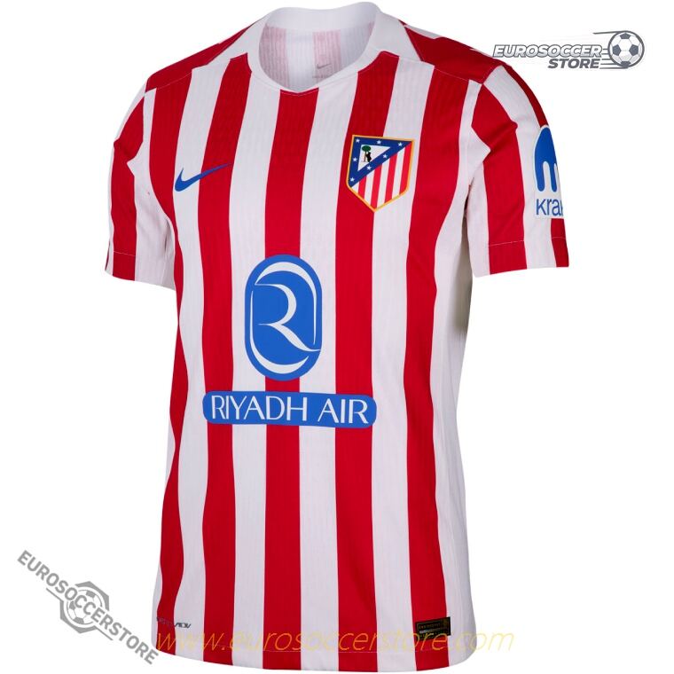 Atletico Madrid 25-26 Season Home Football Jersey (Player Edition)