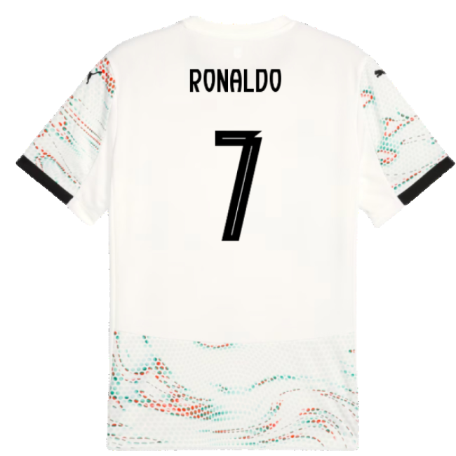 2025-2026 Portugal Away Shirt (Ronaldo 7) Oranje Worldcup
