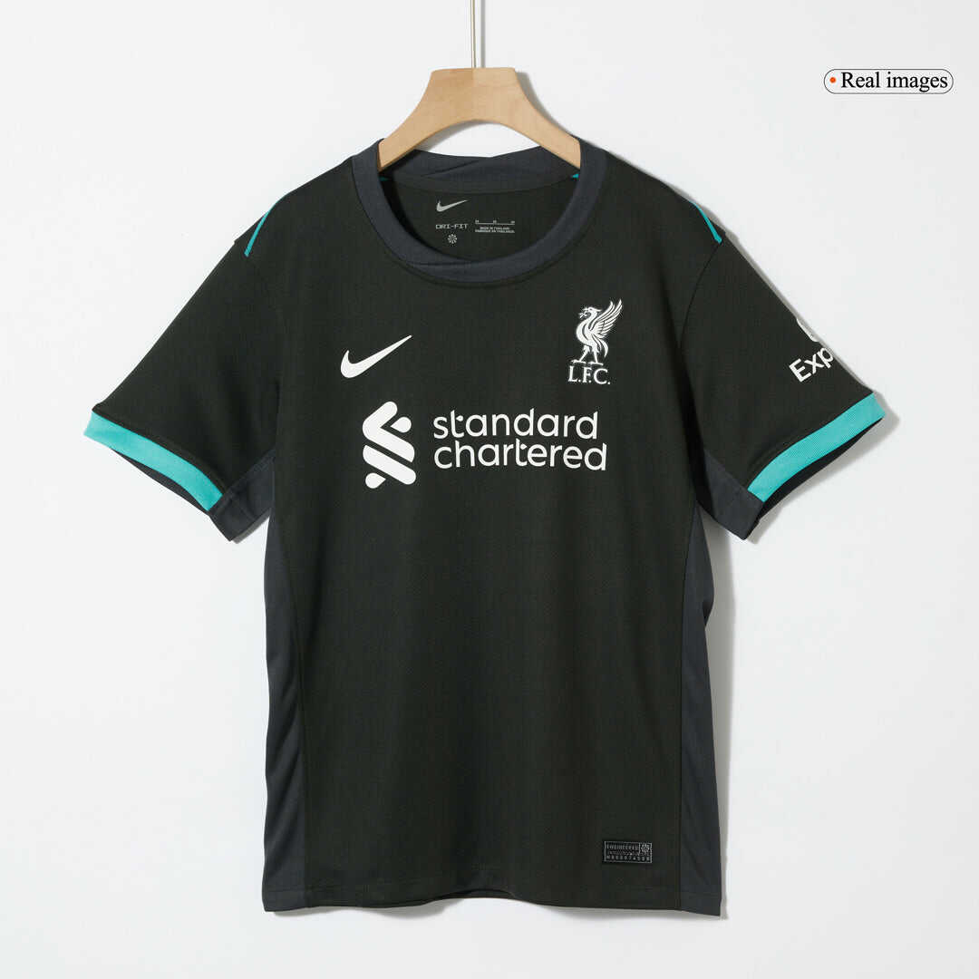 Liverpool Away Kids Soccer Jerseys Kit